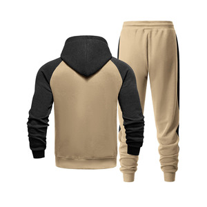 Customized 100%Cotton 500 GSM Baggy Fleece Unisex Hoodies Jogger Sets 2 Piece Set Sweat suits Winter High Quality Tracksuits - Product Image 5