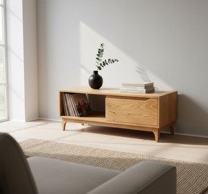 BACHELOR (1 tiroir) Couleur naturelle, DESIGN DYNAMIQUE ET MODERNE - Product Image 2