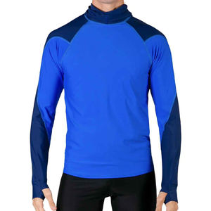 Plain <b>Compression</b> for Men Mma Rashguard Cycling Lightweight Rash Guard Full Sleeve Swimwear Men Rush Guard Made By Isha Industry - Product Image 1