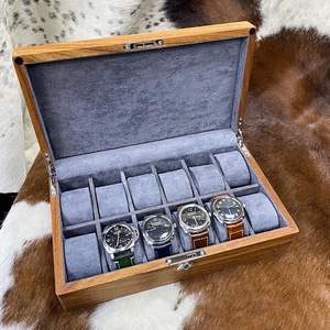 Caja de Reloj de Madera Personalizada |   Artesanía Hecha a Mano de Alta Calidad |   Precio de Fábrica al por Mayor - Product Image 1