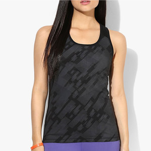 Camiseta sin mangas de gimnasio de entrenamiento de tela transpirable para mujer - Product Image 1