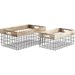 Premium Arrival <b>Baskets</b> <b>Wood</b> Boundary on Top Best Selling Beverage <b>Basket</b> Household <b>Storage</b> Uses Multifunctional <b>Basket</b> & Racks - Product Image 1