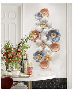 Chất lượng cao hiện đại kim loại tường nghệ thuật thiết kế độc đáo trên khung vải cho nhà hoặc văn phòng trang trí nội thất giá - Product Image 5