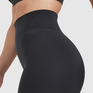 Women's High Waist Yoga Pants Skinny <b>Leggings</b> with Solid <b>Pattern</b> Elastic Waist Breathable Quick Dry for Workout Sportswear - Product Image 4