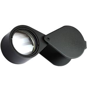 Lupa de Joyero con Aumento de 10X, Tipo Triplete, 21 mm de Diámetro, Acabado Anodizado Negro para Reparación de Relojes, Diamantes, Monedas, Herramientas de Inspección - Product Image 1