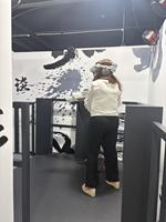Arène VR multijoueur à déambulation libre sur le thème de la peinture à l'encre chinoise - Équipement de divertissement géolocalisé pour salles d'arcade et parcs à thème
