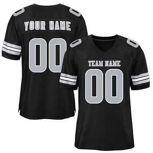 Vente en gros Nouvel arrivage personnalisé de maillots de football américain Fabricants de streetwear imprimés à manches courtes de haute qualité pour adultes - Product Image 3