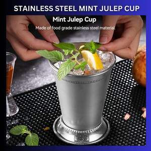 Taza de cobre Moscow Mule con logotipo personalizado, vaso de acero inoxidable de Metal martillado para fiesta, café, cerveza, menta, Julep, té de jengibre - Product Image 6