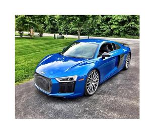 2017 ออดี้ R8 V10 Plus สีฟ้าคริสตัล รับประกัน 1 ปี พวงมาลัยซ้าย/ขวา - Product Image 1