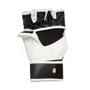 Gants d'entraînement imprimés de 8oz avec logo personnalisé pour adultes Poignées de boxe MMA confortables Nouvelle arrivée Matériel en cuir - Product Image 4