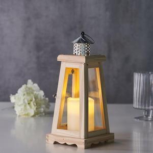 ชุดเชิงเทียนโลหะและไม้คุณภาพพรีเมียม 3 ชิ้น ฐานไม้ ท็อปโลหะ ราคาดีที่สุด - Product Image 1