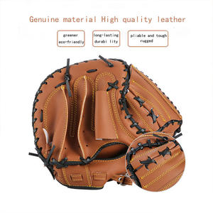 Guantes de béisbol personalizables Diseño Material de cuero duradero Llegada Diferentes colores Estilo único para Catcher - Product Image 5