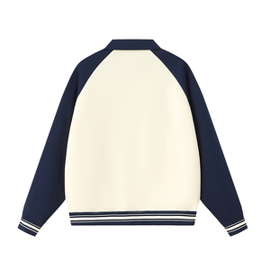 แจ็คเก็ตวาร์ซิตี้ผู้ชายสำหรับฤดูหนาว แบบกระดุมเดี่ยว คอตั้ง สไตล์สตรีทแวร์ ผ้าโพลีเอสเตอร์/คอตตอน - Product Image 2