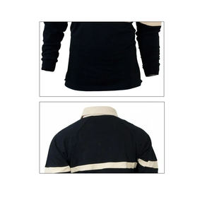 Maillot de rugby personnalisé en polyester/coton de haute qualité pour adultes unisexes, respirant, pour l'entraînement, avec nom et numéro d'équipe - Product Image 6