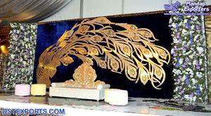 Hermoso Decoración de Escenario con Temática Punjabi Virsa para Bodas, Funciones de Sangeet, Decoración Nocturna para Mehndi y Sangeet - Product Image 6