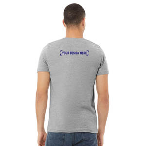 T-shirt de sport décontracté confortable gris, style actif, respirant, 100% coton - Product Image 6