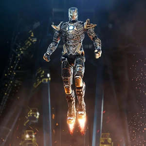 โมเดลของเล่นไอรอนแมน MK41 ทำจากพลาสติก ของสะสมอนิเมะ สภาพใหม่ เหมาะสำหรับการสะสมและตกแต่ง ธีมหุ่นยนต์ - Product Image 4