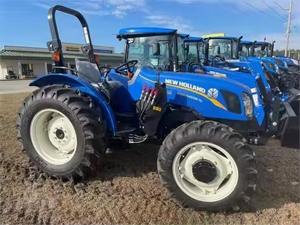 Tracteurs à roues agricoles d'occasion New Holland 4x4wd Machines agricoles Chargeur frontal Tracteur à bas prix - Product Image 2
