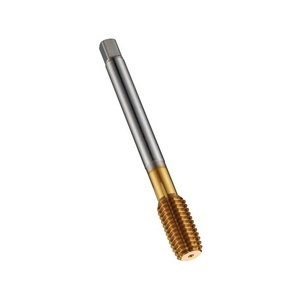 <b>Thread</b> Forming <b>Tap</b> DIN 2184-1 1/2" 12.7mm Form C HSS-E TiN 2BX Geometry Oil Grooves Dormer - Product Image 1