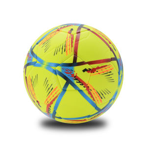 ลูกฟุตบอลมืออาชีพ ขนาด 5 ผลิตจาก PU/PVC  รับสกรีนโลโก้ สำหรับฝึกซ้อมและแข่งขัน สินค้าใหม่ ขายส่ง - Product Image 2