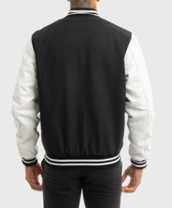 Custom Varisty <b>Jacket</b> Embroidery Logo <b>Leather</b> Sleeves Wool Letterman Varsity <b>Jacket</b> <b>Men</b> Baseball <b>Jacket</b> - Product Image 3
