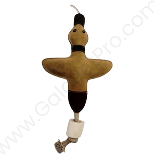 Juguete masticable de cuero suave ecológico para perros, cuerda de estilo informal no tóxica para perros pequeños, medianos y grandes, diseño clásico lujoso duradero - Product Image 1