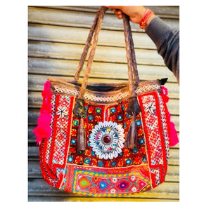 Bolsos Banjara de estilo bohemio de diseñador para mujer, bandolera de hombro Bohemia India bordada Vintage para bolsos de compras de noche - Product Image 4