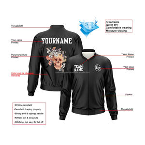 Veste universitaire personnalisée de style héritage Veste universitaire personnalisée au look collégial intemporel - Product Image 2