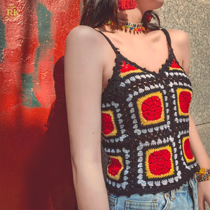 Suéter de ganchillo Mujer Hollow Out Hand Crocheted Knitwear Jersey de manga larga Suéter de mujer - Product Image 3