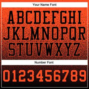 Sudadera con capucha de bolsillo de lana de sublimación térmica con degradado naranja vibrante para todo tipo de clima, comodidad de invierno, logotipo de equipo personalizado, estampado de números 100% - Product Image 4