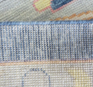 Blue afgani Knotted Handmade Vintage Turkish non slip eco friendly Area <b>Rug</b> for Living Room Home Decor office hotels - Product Image 5