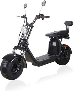 Listo para enviar: Nuevo ciclomotor eléctrico de 2000W con neumáticos anchos, velocidad máxima de 40 MPH, autonomía de 50 millas, freno de disco doble. - Product Image 3