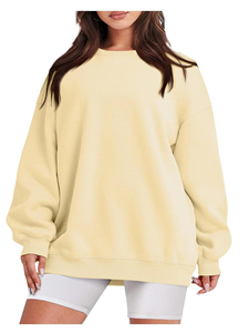 Sweat-shirt et sweat à capuche pour homme, 100% coton, tricoté, motif uni, coupe ample avec bouton et logo sur le devant - Product Image 6