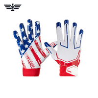 Guantes de Fútbol para Exteriores de Secado Rápido con Logotipo Personalizado, PU, Cuatro Estaciones, Servicio OEM, Entrenamiento para Niños