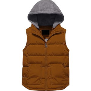 Gilet respirant pour hommes en coton vestes sur mesure vestes sans manches bouffantes - Product Image 1