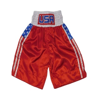 กางเกงมวยสำหรับวัยรุ่นสีแดง/ขาว - Product Image 3