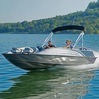 Kinocean – bateau de luxe en aluminium de 20 pieds, bateau de pont/Yacht avec moteur pour la pêche, à vendre