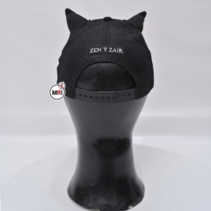 Gorra de camionero Vintage para hombre, gorra de béisbol estructurada con Cierre trasero, logotipo bordado personalizado, patrón de letras en tela común, al por mayor - Product Image 3