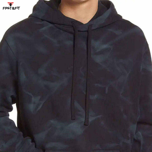 Sudadera con Capucha de Forro Polar Bordado con Lavado Ácido de Invierno, Venta Caliente, Corte Regular, Manga Larga, Color Sólido, 100% Algodón - Product Image 6
