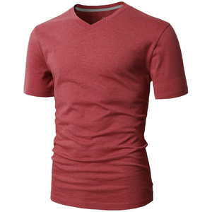 เสื้อยืดคอกลมแขนสั้นเข้ารูปสำหรับผู้ชายเสื้อยืดคอ100% ผ้าฝ้ายนุ่มออกแบบได้ตามที่ต้องการน้ำหนักเบา - Product Image 2