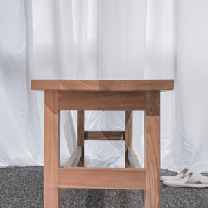 Banco de Comedor de Madera de Teca Maciza, Estilo Rústico, para el Pasillo o Sala de Estar, Asiento de Madera Único - Product Image 2