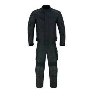 Traje textil a prueba de viento con chaqueta estampada y pantalón de talla grande - Product Image 1