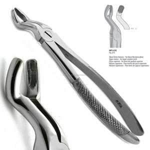 Pinzas de Extracción Dental Manuales WORLD PRECISION SURGICAL WPS-67A para Molares Superiores y Dientes del Sabiduría, Acero Inoxidable Quirúrgico, Aprobado por la CE - Product Image 4