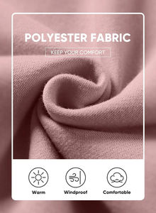 Sweat à capuche décontracté pour homme 100% coton à manches longues Manteau d'hiver avec col à cordon et coupe ample pour impression numérique - Product Image 5