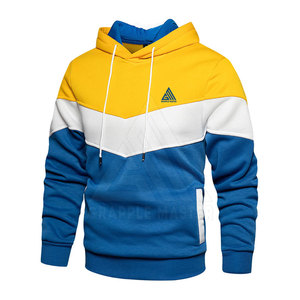 Vente en gros OEM ODM Sweats à capuche en coton pour hommes Impression de logo personnalisé Motif solide Respirant Séchage rapide 360g pour l'hiver - Product Image 3