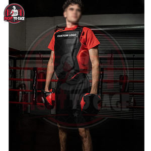 Protection Thoracique en PVC pour la Boxe, le MMA et le Kickboxing, de Haute Qualité, Durable, Nouvelle Arrivée, Prix Raisonnable, Personnalisable, Noir et Rouge - Product Image 5