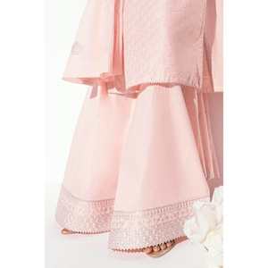 Traje de 3 piezas sin coser para mujer, bordado y estampado, modelo DN-42042 - Product Image 2