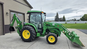 Tracteur John Deere 4066R d'occasion à bon prix avec pelle rétrocaveuse pour travaux agricoles et d'élevage, matériel agricole disponible - Product Image 5