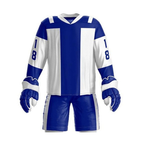 Vente en gros d'uniformes de hockey sur glace souples et confortables de qualité supérieure maillots de hockey en équipe vêtements de sport de plein air de différentes couleurs - Product Image 3