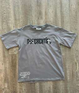 เสื้อยืดผ้าฝ้ายระบายอากาศได้ดีสำหรับผู้ชายเสื้อยืดผ้าฝ้ายถัก100% 300กรัมน้ำหนักสำหรับการออกแบบพัฟพิมพ์ - Product Image 5